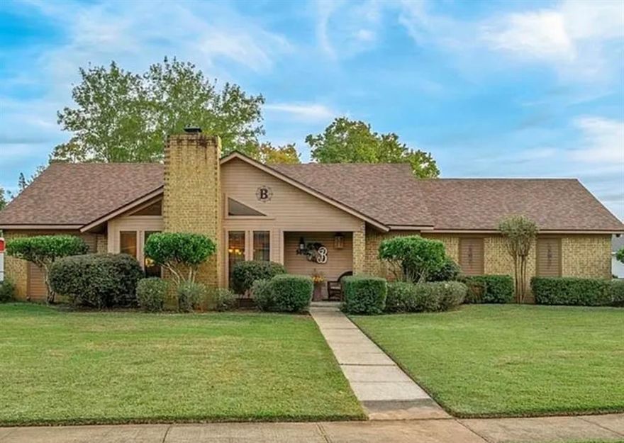 This lovely home in the conveniently located North Bossier subdivision of Greenacres Place has curb appeal for days. The large, corner lot offers many options for accessing the back yard. Don't miss the lovely updated kitchen and the added heated and cooled sunroom that could serve as a private office. The sunken living room with vaulted ceilings is perfect for enjoying a fire in the fireplace. New roof and some windows are being replaced. Schedule your private showing today!