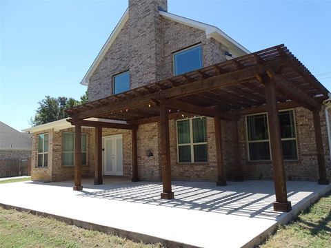 A home in Cleburne