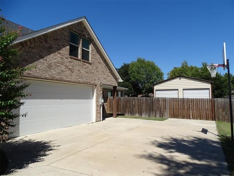 A home in Cleburne