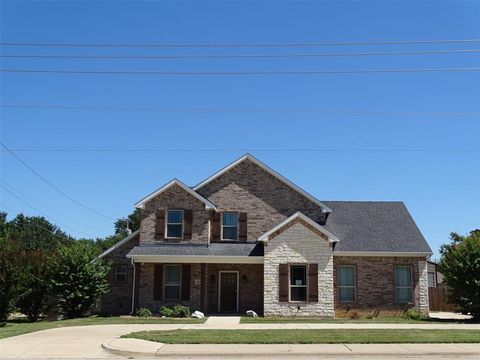 A home in Cleburne