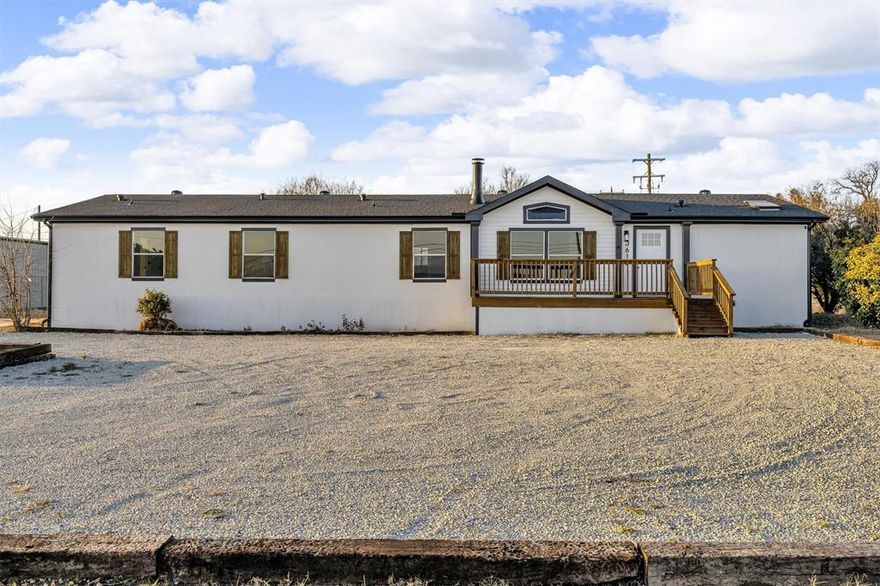 Introducing this Spacious and versatile 4 bedroom 3 bathroom ranch style home on a prime 0.694 acre interior lot in Sierra Blanca. This move-in ready residence features an open-concept floorplan with vaulted ceilings, a cozy fireplace, and modern updates including granite countertops, a large kitchen island, and more. Designed for accessibility, the home offers wide hallways, accessible entrances, and an inlaw suite floorplan with a second primary bedroom. Stay connected with a Smart Home system and high-speed internet. Outside, the cleared property includes a partially fenced yard, RV hookup, and ample boat RV parking. Located in the highly-regarded Granbury ISD with no known restrictions. Approved lenders standing by, please have your proof of funds available, Schedule your tour today!
Buyer to verify accuracy of all information including room & lot sizes, schools, taxes, amenities, etc. Neither Seller nor affiliates make any warranties or representation as to accuracy.