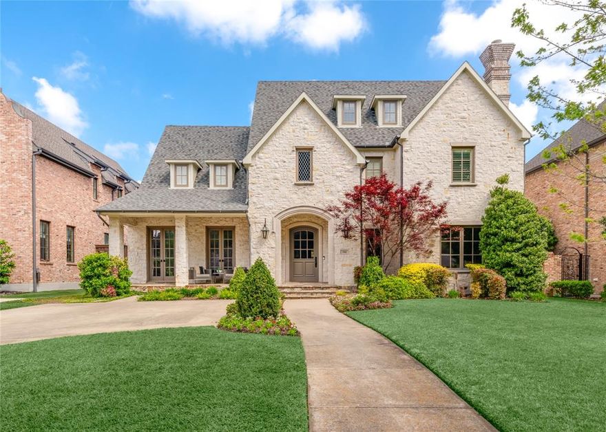 Set on one of the most coveted streets in HPISD, 7503 Caruth Blvd is an elegant pier-and-beam residence situated on an oversized 70x167 lot, surrounded by mature trees and lush landscaping. Blending timeless architecture with a thoughtfully designed floor plan, this home is perfectly suited for modern living.

The light-filled main level features a private study and a guest suite with ensuite bath, offering both comfort and flexibility. Designed for everyday living and effortless entertaining, the expansive den, dining, and breakfast areas flow seamlessly into a chef’s kitchen complete with abundant counter space, extensive cabinetry, a large gas cooktop, double ovens, dual dishwashers, and a oversized walk-in pantry and a butler’s pantry off the dining room.

Upstairs, the spacious primary suite provides a relaxing retreat with two walk-in closets and a well-appointed bath. Three additional ensuite bedrooms, along with a generous game room large enough for both a pool table and media space, offer ample room for family and guests.

With five bedrooms, six full baths, and two half baths, this home delivers exceptional space and functionality. Ideally located near top-rated Highland Park ISD schools, it offers a rare combination of sophistication, comfort, and premier location.