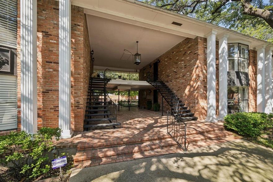 Discover this wonderful second-floor residence at the prestigious Carlton House. This spacious condo features beautiful original hardwood floors, two generously sized bedrooms, and a light-filled living room with serene, tree-lined views. A flexible media room offers space for work or relaxation.

Recent updates include brand-new carpeting in the primary suite and closet, a stylish dining room light fixture, and fresh paint throughout the main living areas and bedrooms—making this home move-in ready and primed for your personal touch.

Step out the back door to enjoy the beautifully landscaped community grounds and pool. HOA dues conveniently cover all utilities.

Perfectly located near Preston Center and just minutes from NorthPark Mall, dining, and major thoroughfares, this property combines comfort, convenience, and value in one exceptional package.  Brand new HVAC installed September 24, 2025!