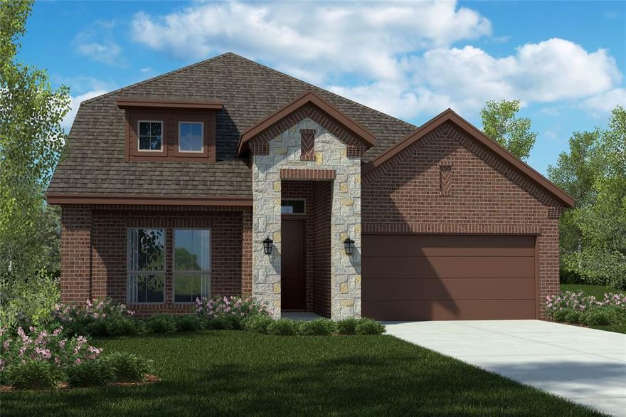 MOVE-IN READY!! GORGEOUS NEW 2 STORY HOME BUILT BY D.R. HORTON AMERICA'S BUILDER in the fabulous Community of AVALON in ARGYLE!! Beautiful Aspen open concept Floorplan-Elevation B on CORNER LOT! 5 BEDROOMS, 3 BATHS and HUGE GAMEROOM! Large open Dining and Chef's Kitchen with Island, Quartz Countertops, SS Built-in Appliances with gas Cooktop, 42 inch upper cabinets, Pendant lighting, Butler's Pantry and Walk-in pantry. Luxurious Owner’s Suite with two sink vanity, garden tub, over sized separate Shower with seat and large Walk-in Closet. Designers Pkg including tiled floors throughout Entry, Halls, Wet areas and Family Room. Quartz topped vanity in all Bathrooms plus Home is Connected Smart Home Technology. Tankless Water Heater. Front Coach lights, covered back Patio, Landscape Pkg with Gutters, full Sprinkler System and more! Community Pool and Playground. Close proximity to Historic Downtown Denton, DFW International Airport, TMSpeedway, Tanger Outlet Mall, Shops and Restaurants.