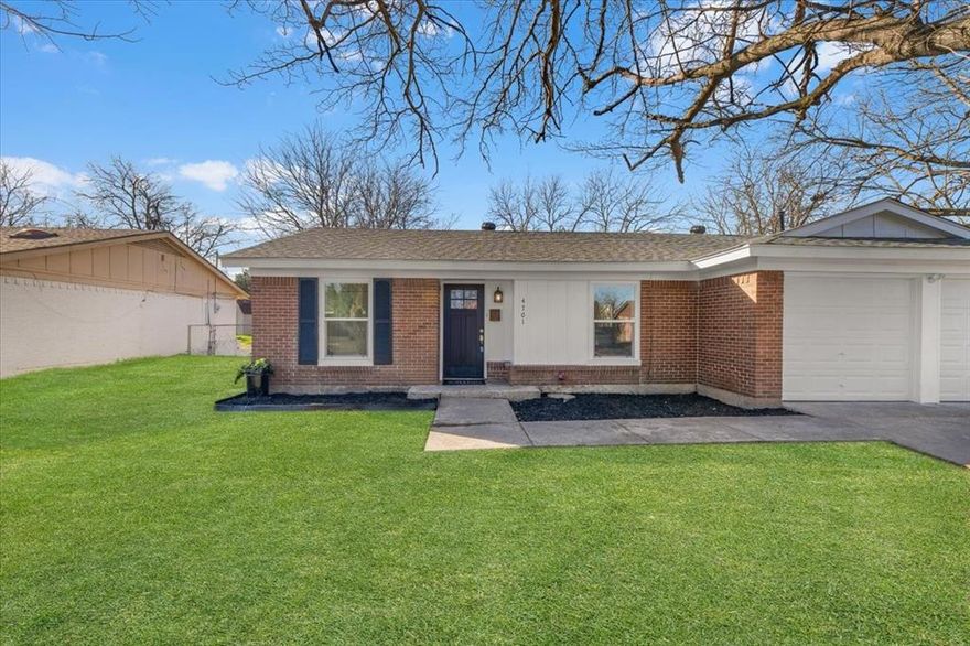 Welcome to this beautifully recently remodeled 3-bedroom, 2-bath home, perfect for a starter home or anyone looking for modern comfort in a convenient location. Enjoy easy access to major freeways, Hulen Mall, and a wide variety of dining and shopping options just minutes away.

Inside, you’ll find recessed lighting throughout, brand-new windows, new exterior and interior doors, and new luxury vinyl plank flooring that adds durability and style. The updated kitchen features granite countertops, new cabinets, and new appliances, making it ideal for cooking and entertaining. A dedicated utility room adds everyday convenience and functionality. The layout offers comfortable bedrooms and refreshed bathrooms designed with today’s buyer in mind. Step outside to a spacious patio overlooking a large backyard, perfect for gatherings, pets, or future outdoor projects. The property also includes double gates on both sides of the home, providing easy access for RVs, trailers, or work trucks, plus a storage shed in the backyard for added convenience. This move-in-ready home combines modern upgrades, functionality, and a great location.