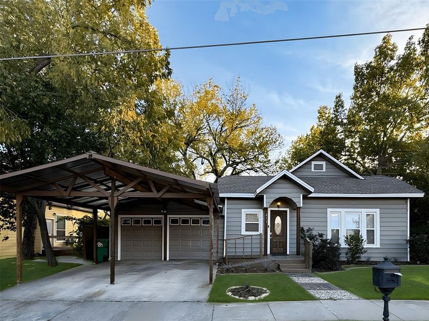 Investment potential or Multi-Generational home in the Heart of Denton!

Spacious 5-bedroom, 4-bath home—an ideal setup for multi-generational, student housing or short-term rentals. Perfectly located just blocks from Highway 380 and Denton Square, and only minutes from both the University of North Texas (UNT) and Texas Woman’s University (TWU), this property offers incredible accessibility and consistent rental demand.

Blending old-world charm with modern updates. The main home offers a flexible layout with multiple bedrooms, spacious living areas, and four full baths. Home Features include:

LVT flooring,

Granite countertops,

Remodeled bathrooms,

Fresh interior paint,

New fixtures and hardware,

Stainless steel appliances,

Wood-beamed architectural ceilings

A separate Guest Suite adds extra versatility—perfect for maximizing rental income or providing added privacy for tenants.

Two garage spaces plus two covered carports.

Walking distance to downtown Denton’s shops, restaurants, and nightlife.

Don’t miss this turnkey investment in one of Denton’s most high-demand rental markets—whether you’re looking to expand your portfolio or secure steady income potential, this property checks all the boxes.