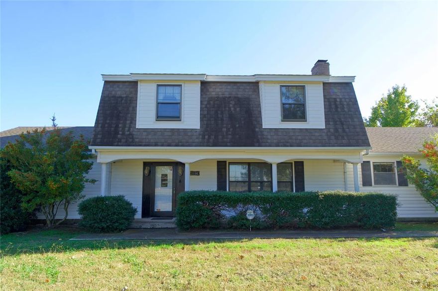 Welcome to this charming Dutch colonial home nestled on 2.65 acres of picturesque landscape adorned with majestic trees. This stately 2-story residence boasts elegance and warmth, featuring 4 bedrooms and 3 bathrooms.
Upon entry, you are greeted by a staircase that adds to the home's inviting ambiance. The living room, anchored by a classic brick fireplace, invites cozy gatherings and serene moments.
One of the two workshops on the property features a storm shelter. For convenience it is located just off the garage.
Outside, the expansive property includes a large workshop, ideal for hobbies or storage, complemented by an RV carport.
With its timeless appeal and serene surroundings, this Dutch colonial home offers a perfect blend of comfort and sophistication, promising a lifestyle of tranquility and charm.
The house is about a mile from Chalmers Elementary School. Gainesville is only 9 miles from Winstar Casino, Golf Course and Lucas Oil Live! It is about a half hour drive to Denton and Sherman, an hour from DFW International Airport, and around an hour and 20 minutes to Dallas Love Field, downtown Dallas and Fort Worth.