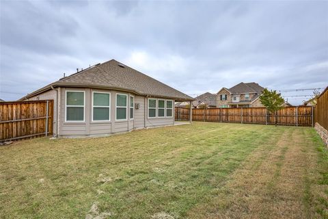 A home in Aubrey