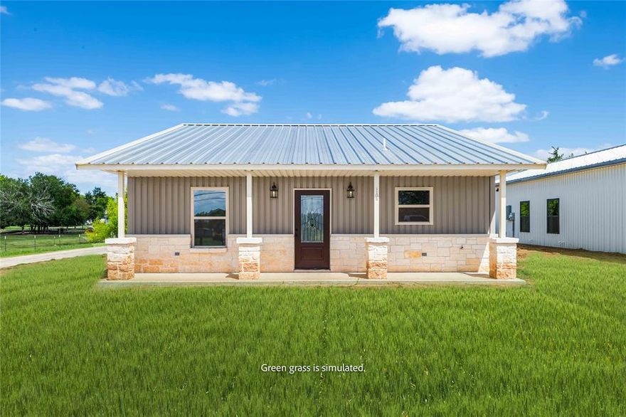 New construction steel-framed home! This 1,200sf (approx.) 3 bedroom, 2 bath home in the small, rural community of Mart, Tx is ready for its new owner.  This affordable home has a well thought out floor plan that maximizes space while maintaining an open-concept. Carpet in the bedrooms and luxury vinyl through out.  Schedule a showing and come take a tour of this new build today!