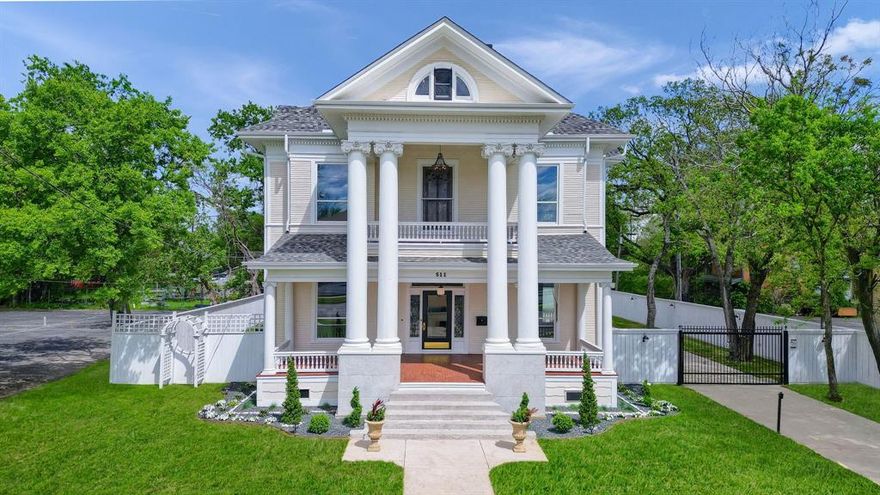 LISTED BELOW APPRAISED VALUE! Welcome to 511 S Travis St, Sherman, TX. This meticulously remodeled historic home seamlessly blends classic charm with modern comfort, offering a truly unparalleled living experience.
Built in 1900, this stunning residence boasts an expansive 3,422 square feet of living space, providing ample room for both relaxation and entertainment.
Adorned with luxurious finishes and thoughtful details throughout. The main level features coffered ceilings in the living area, illuminated by an abundance of natural light streaming through the large windows.
The kitchen boasts sleek quartz countertops, custom cabinetry, and top-of-the-line stainless steel appliances. 
Retreat to the second floor, where you'll find four generous sized bedrooms, with a spa-like ensuite bathroom featuring a soaking tub, dual vanities, and a walk-in shower.
The carriage house in the back has a two car garage and ev charging, and  also offers room for added guests.
Call your favorite REALTOR® today to set up showing