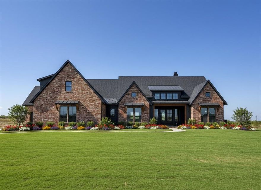 Welcome to 7008 Bruce, a stunning Churchill plan in the highly sought-after Bear Creek Ranch community. Thoughtfully designed with balance, natural light, and function in mind, this 4-bedroom, 3.5-bath home offers 3308 square feet of beautifully crafted living space with a bonus second-floor retreat. From the moment you enter, expansive outdoor views and an inviting open layout set the stage for refined country living.
The great room features soaring ceilings, abundant windows, and seamless flow to the dining and kitchen spaces, creating an ideal environment for gathering and entertaining. The chef’s kitchen offers generous workspace, premium finishes, and sightlines overlooking the tree-lined surroundings.
The private primary suite provides peaceful separation with a spa-style bath and spacious closet. Secondary bedrooms are thoughtfully placed for comfort, including a dedicated guest suite. The upstairs bonus room and bath offer flexibility for a media room, office, or extended living space.
Full foam insulation enhances comfort and energy efficiency year-round. A spacious three-car garage, elegant exterior detailing, and wide-open views complete this exceptional home.
Situated in the picturesque Bear Creek Ranch community, this Churchill plan delivers luxury, craftsmanship, and tranquility just minutes from Aledo and Weatherford conveniences.