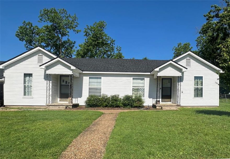 LOCATION LOCATION LOCATION! This home is centrally located to everything a busy family needs in Winnsboro!Located directly across from the Intermediate school, this home boasts a close proximity to little league football, baseball, softball, and soccer fields plus all WISD schools and basketball gyms. This home is also convenient to gymnastics, dance, and karate studios as well as all the exciting activities and events in the thriving downtown area including our Farmers Market.  Best of all, this house offers all the space you need for a large family, or additional rooms for hobbies, or work-from-home offices.  The home has been updated with new wiring, HVAC, Roof, and a new survey.  Make your appointment to see this great home!