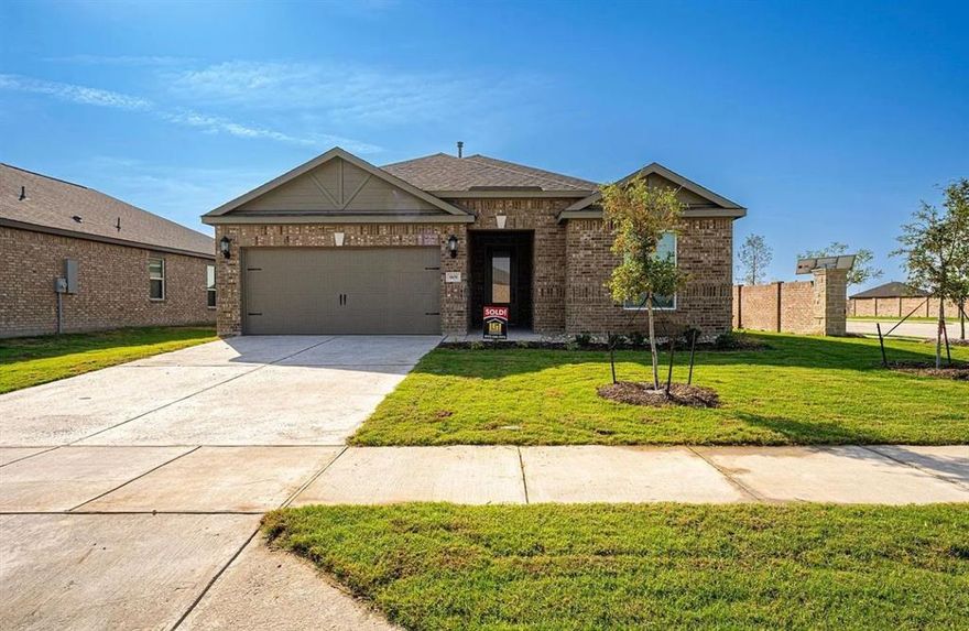 Welcome home to your humble abode! New street , new everything  this home is BRAND NEW and there is nothing like being the first to occupy this
beautiful 3 BEDROOM, 2 BATH, OPEN FLOORPLAN home. Nice backyard . It sits on a fresh and spacious lot, perfect for entertaining
guest, or cookouts. Let's not forget that it is zoned to the THRIVING and GROWING school district of ANNA ISD. Just
minutes from the amenities of nearby cities of McKinney, Allen, Plano and Frisco! Don't wait, this beauty will not last
long!!! Section 8 Voucher accepted