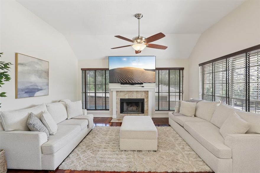 Nestled on a quiet and picturesque cul-de-sac, this beautiful single story Fort Worth home offers the perfect blend of charm, functionality, and location. Just minutes from the sparkling waters of Eagle Mountain Lake, it’s an ideal retreat for those who love both relaxation and recreation.
Inside, the kitchen is a true showpiece with sleek granite countertops and exquisite custom woodworking on the cabinetry, offering warmth and elegance for both everyday living and entertaining. The thoughtful design continues with custom closet systems that maximize storage and organization throughout the home. Step outside to your private backyard oasis, where a lovely pergola creates the perfect setting for morning coffee, weekend cookouts, or evening gatherings under the Texas sky. This home combines timeless details with everyday comfort. Located near top-rated Lake Country Schools you won't want to miss this one.