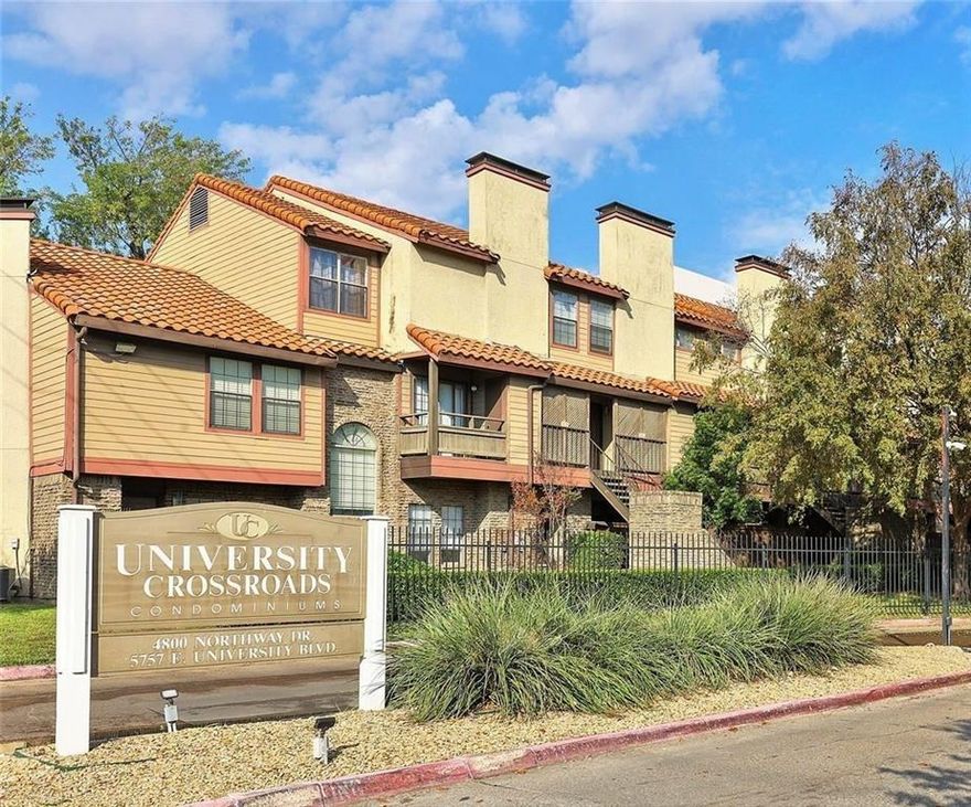 Fabulous location with easy access to Southern Methodist University, Mockingbird Station, Northpark Mall, Lower
Greenville, White Rock Lake, and Downtown Dallas! This condo is move-in ready and offers an open floor plan, a living
room with a fireplace, a dining area, tons of storage in the kitchen, and a full-size laundry room. Private balcony with
storage, assigned covered parking space, and open visitor parking. The community offers two large swimming pools
and direct access to the White Rock running & bike trail system. DFW International and Love Field airports are just
minutes from this outstanding location!