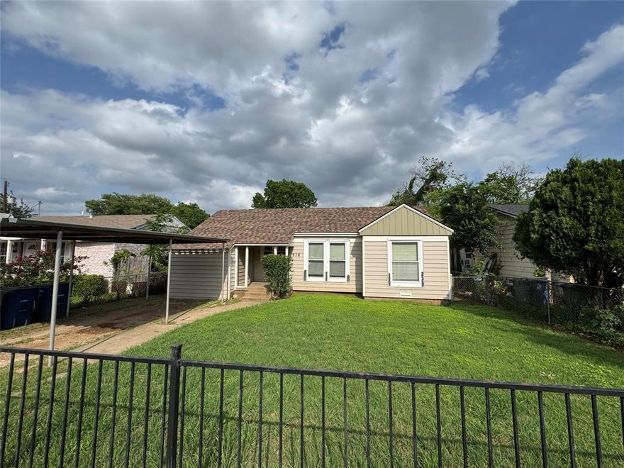 AS IS Sellers will not make repairs. Roof replaced in 2025, windows and siding added 2013. Wiring and HVAC replaced in 2008. All mechanicals are functioning properly. Was in use as a rental until April 2026.