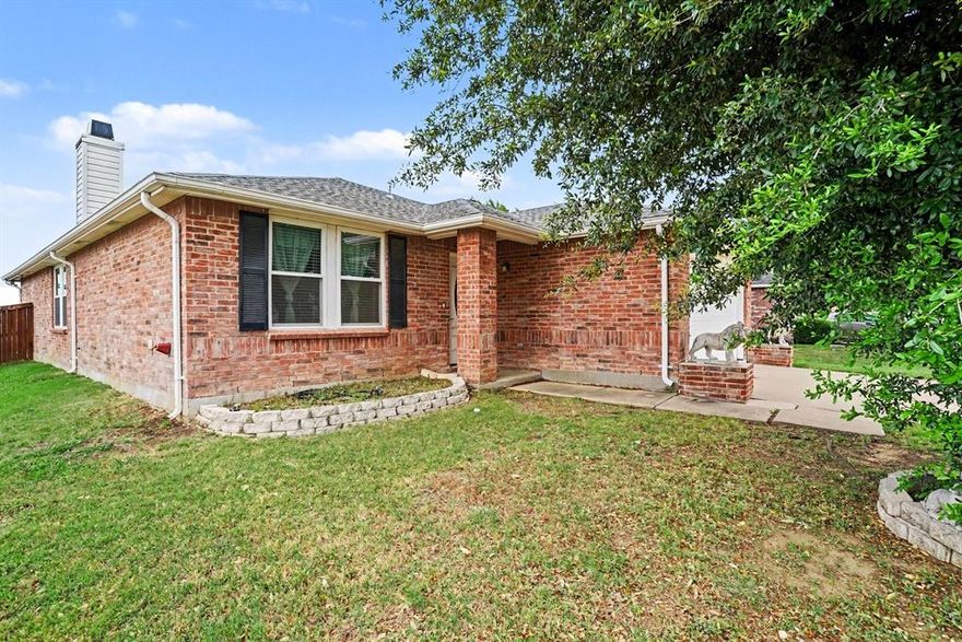 Beautifully maintained 3-bedroom, 2-bath home located in the desirable 76123 area of Fort Worth. Situated on a spacious corner lot, this property offers great curb appeal, added privacy, and plenty of outdoor space. Conveniently located near desired schools, major freeway access for an easy commute, and a variety of shopping, dining, and entertainment options. Inside, enjoy a functional open-concept layout with generous living areas, a well-appointed kitchen, and comfortable bedrooms designed for everyday living. The backyard is perfect for entertaining, pets, or family gatherings. A wonderful opportunity to own a home in a growing and convenient location close to everything Fort Worth has to offer.