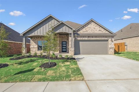 A home in Cleburne