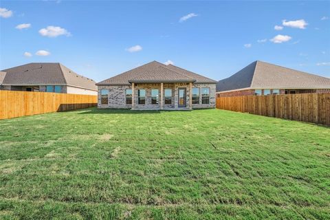 A home in Cleburne