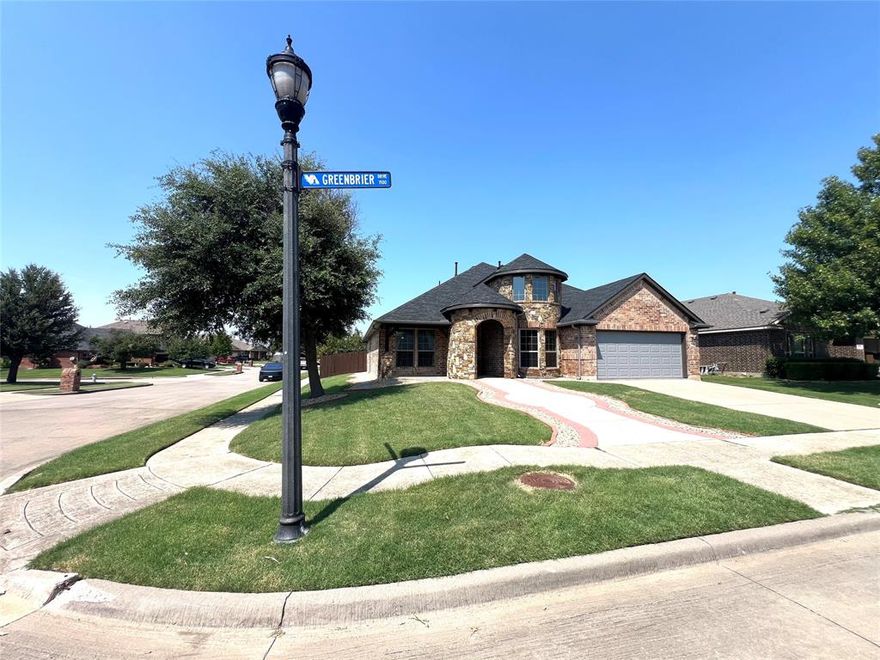 Welcome to 1524 Greenbrier Drive in Van Alstyne!

This beautiful home combines comfort, convenience, and modern updates in a fantastic community setting. Featuring an electric car charging system, brand-new roof, new AC unit, and a new sprinkler system, this home is move-in ready with peace of mind built in.
Inside, you’ll find a spacious, open-concept layout with smart home features and a large kitchen perfect for entertaining or everyday living. The living room comes equipped with a mounted projector, making movie nights easy and unforgettable. Also included is a wine-cooler in the kitchen!
Step outside and enjoy everything the neighborhood has to offer: a community pool, jogging trails, and a brand-new park with a scenic pond just a short walk away.

Additional highlights include:
4.3% Assumable VA loan available for qualified buyers (a rare opportunity in today’s market!)
Seller offering concessions towards buyer's closing costs or painting allowance
Prime location within Van Alstyne ISD
Don’t miss your chance to own this thoughtfully updated home in a growing community. Schedule your showing today!