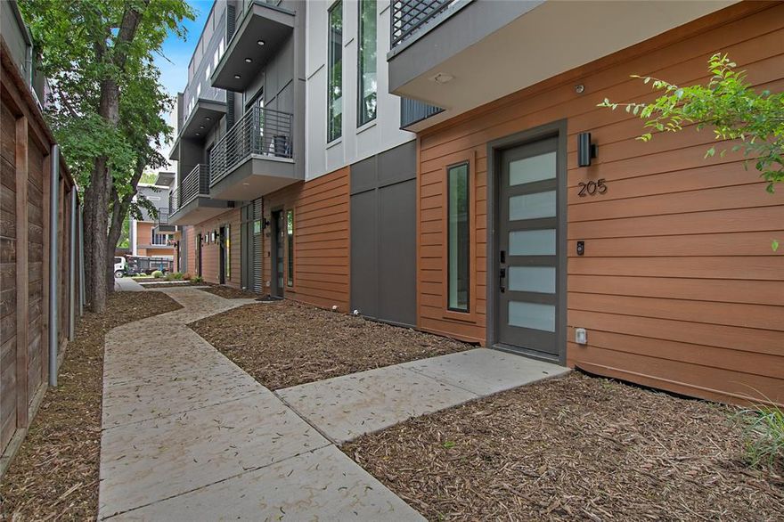 Welcome home! This modern three-level condo, built in 2022, offers easy access to Downtown Dallas, Knox-Henderson, and Lower Greenville. Inside, you’ll find brand new carpet, hardwood floors, and an open living area that flows into a kitchen with stainless steel appliances and quartz countertops. As a corner unit, the home gets great natural light and features Dallas skyline views from the private rooftop patio. The layout includes a third-floor primary suite with a walk-in shower and a first floor flex space, perfect for an office, workout area, or extra storage. With two bedrooms and two and a half baths, this condo is move-in ready and designed for convenient city living. Available for sale or for lease at $3,500 per month.