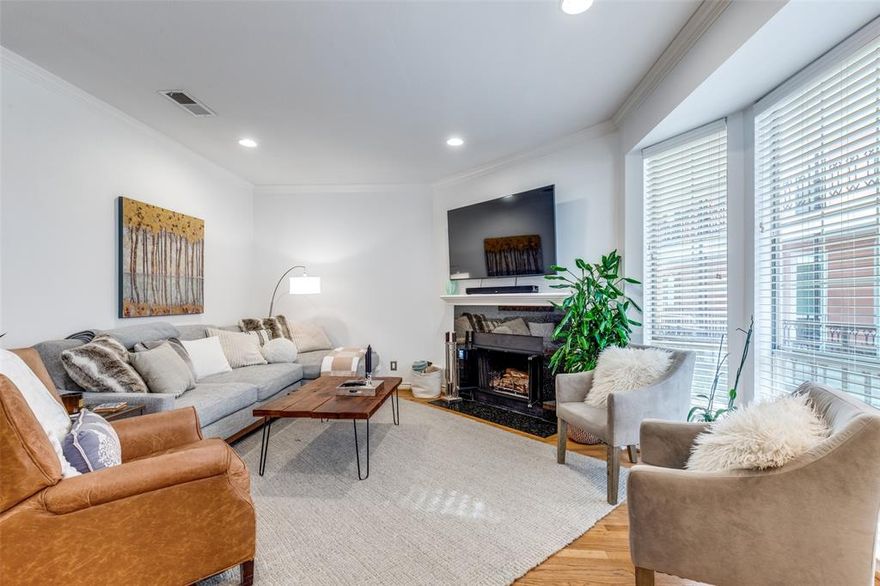 Open House this Sunday, Feb 22nd 12-3pm! Charming condo in a highly sought after gated community featuring classic New Orleans style architecture in the heart of Uptown. This meticulously maintained residence offers 2 spacious bedrooms and 2 full baths, both beautifully updated and thoughtfully designed for comfort and style. Beautiful wood flooring flows throughout, complemented by an updated kitchen featuring white cabinetry, granite countertops, stainless steel appliances, and abundant storage. The primary suite boasts a cozy fireplace, large walk-in closet, and a private balcony located just off the suite, perfect for morning coffee or evening relaxation. Washer, dryer, refrigerator, and door camera system are included with the property, making this truly move in ready. Enjoy the lush, landscaped courtyard with a sparkling heated pool and hot tub. Assigned covered parking and additional parking passes are available. Elevator access provides everyday convenience. Unbeatable location just steps from the Trolley Line, West Village, Katy Trail, and Uptown’s premier dining and shopping. Experience effortless lock and leave living in one of the city’s most desirable neighborhoods.