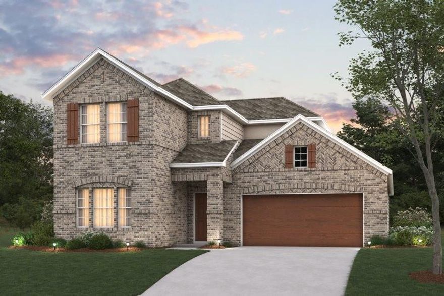 Built by M-I Homes. Welcome to 148 Hudson Lane in Justin, TX, a thoughtfully designed two-story home offering spacious amount of square feet, 4 bedrooms, and 3 full bathrooms—with a layout that balances everyday comfort and flexible living space.

The first floor features an open-concept design where the kitchen, dining area, and family room flow seamlessly together, creating a welcoming space for daily living and casual entertaining. The kitchen offers generous counter space and connects easily to the main living areas, while the adjacent family room provides a comfortable place to gather.

A first-floor flex room adds versatility and can be used as a home office, study, or optional guest bedroom, with a nearby full bath for added convenience.

The owner’s suite is privately located on the main level, featuring a spacious bedroom, walk-in closet, and an en-suite bath designed for relaxation. A covered patio extends the living space outdoors, making it easy to enjoy quiet mornings or evening get-togethers.

Upstairs, secondary bedrooms are complemented by a central game room, offering additional space for recreation, hobbies, or casual hangouts. Thoughtful storage throughout and a 3-car garage add everyday functionality.

With its flexible layout, private owner’s suite, and inviting gathering spaces, this Quick Move-In home offers a comfortable, well-rounded lifestyle in The Preserve community. Come take a Look!