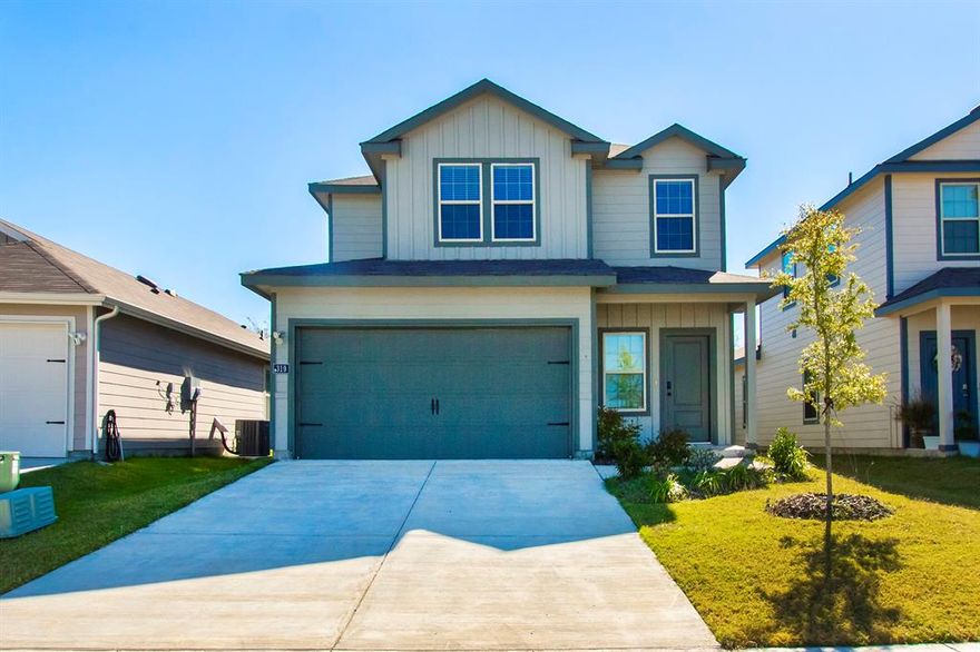 Welcome to 319 Vitex Drive, a beautifully maintained residence situated in the heart of the small yet growing town of Royse City. This inviting home features a well-designed layout with spacious living areas and a modern kitchen.The primary suite serves as a serene retreat, complete with a private bath and ample closet space. Additional bedrooms upstairs that would be perfect for family, guests or to serve as an office along with a game room to complete the upstairs area. You will find that the town has ample amounts of shopping, dining and entertainment all while providing the benefits of small town living.