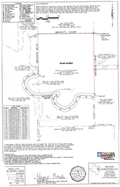 TBD County Road 4727