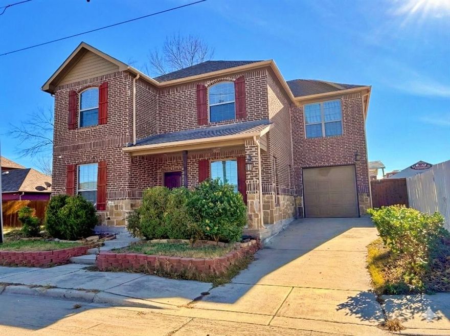 ONE-OWNER CUSTOM BUILT HOME just blocks away from the vibrant Downtown McKinney square! Elegant two-story home built in 2018 perfectly located within walking distance to the charming McKinney’s beloved restaurants, shops, and community events. 
This home offers a modern layout with thoughtful details throughout. Downstairs features a formal dining room
accented with wood beams, a private office, and a full bathroom. The kitchen is a chef’s dream, complete with a gas
range, white cabinets, granite countertops, and an open layout that flows seamlessly into the breakfast nook and living
room—ideal for entertaining. Step outside to the backyard with a covered patio, storage shed, and a grassy area
perfect for kids or pets. Upstairs you’ll find a spacious game room, a luxurious master suite with a spa-like bathroom
featuring a double sink vanity, frameless glass shower, and separate bathtub. Three additional bedrooms offer plenty of
space, two with walk-in closets, along with a conveniently located laundry room. This well-maintained
home in a prime location is ready for you to move in and enjoy McKinney living at its best!