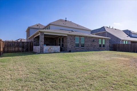 A home in Aubrey