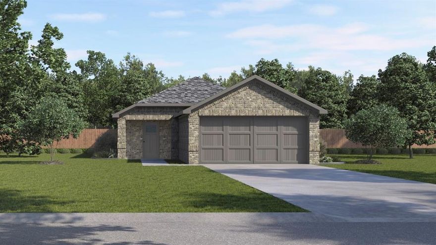 New Construction by DR Horton. This beautiful 1 story home offers 4 Bedrooms, 2 Bathrooms, 2 Car Garage, and Covered Patio. Energy efficient, and smart home features included.