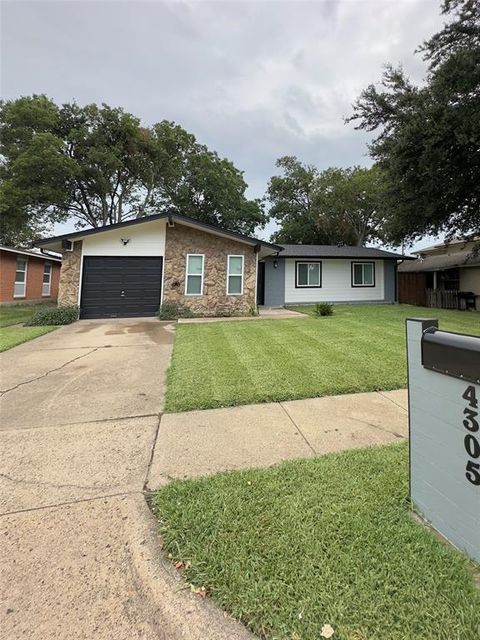 A home in Garland