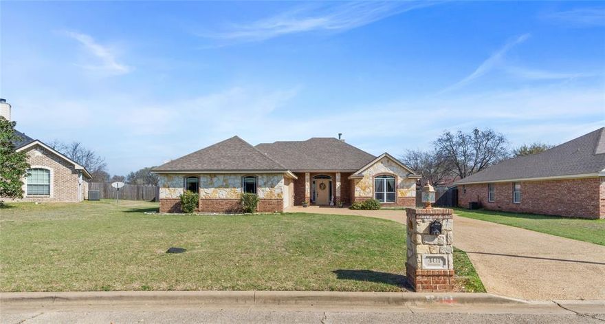 Situated just a short walk from Lorena Schools, District 1881, and McBrayer Park, this beautiful home is nestled in a quiet, quaint neighborhood, ready for its new owners.  With fresh paint, updated bathrooms and ample living space, this home is a perfect, cozy retreat. Whether you’re enjoying your morning cup of coffee on the covered patio or unwinding in the evenings with a glass of wine you’ll love the expansive yard -one of the largest in the neighborhood. Imagine plans for a pool, fire pit AND gazebo -plus plenty of room for exercising or just relaxing.  Don’t let this gem slip away-just add your personal touch and make it yours.