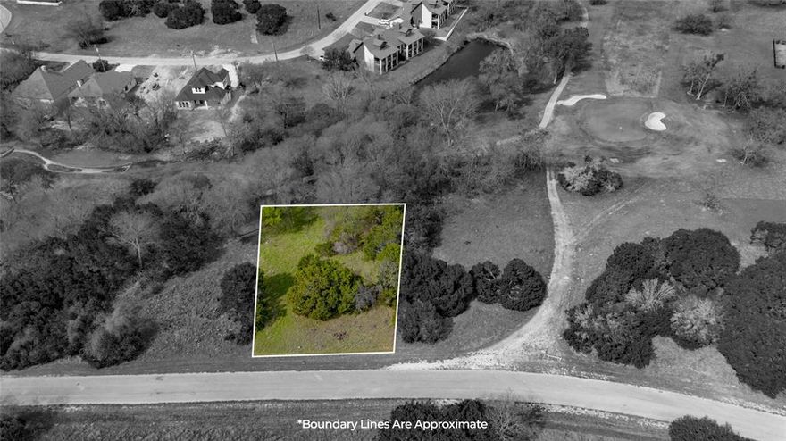 Prime 0.257 acre lot in the prestigious gated golf community of White Bluff in Whitney, Texas! This exceptional property is located in the Whitney School District and backs up to the 16th green, offering beautiful golf course views and a serene setting. The flat terrain is ready for your dream home to be built immediately. The lot has paved road access and utilities are available including co-op water and co-op electric. White Bluff offers an impressive array of resort-style amenities including championship golf courses, sparkling pools, private boat dock access to Lake Whitney, and tennis courts for an active lifestyle. This gated community provides security and exclusivity while offering endless recreational opportunities right at your doorstep. There is an approved list of builders to ensure quality construction that maintains the community's standards. HOA fees apply. Build your custom home in this highly sought-after lakeside golf community and enjoy the perfect blend of relaxation and recreation. With golf course views, lake access, and world-class amenities, this is your opportunity to create the lifestyle you've always dreamed of in beautiful White Bluff!