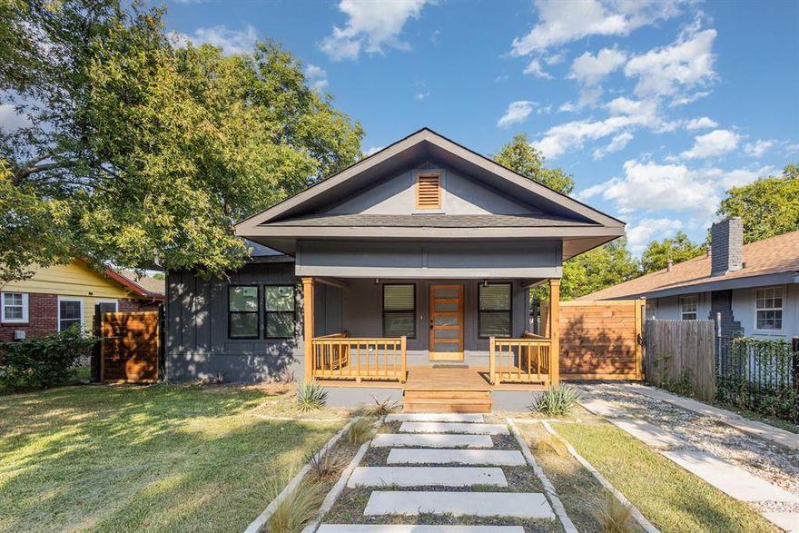 This beautifully remodeled 3-bedroom, 2.5-bathroom residence seamlessly blends timeless charm with modern comforts. From the moment you arrive, you’ll appreciate the thoughtful updates — starting with a brand new roof, fresh flooring throughout, and contemporary cabinets and showers that elevate every space.
Enjoy your morning coffee on the inviting front or rear porch, and easily maintain your yard with a smart sprinkler system you can control from your phone. For added peace of mind, the property features a 4-camera security system.
The kitchen is a chef’s delight with brand new stainless steel appliances, including a refrigerator, perfect for preparing meals and entertaining. A new hot water heater provides efficiency and comfort.
Additional highlights include a privacy gate and dual entry points — including a sliding gate via alley access — offering both convenience and security. Seller financing is also available.