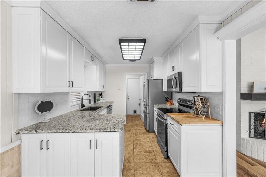 Welcome home to this inviting and well-designed property located in the highly sought after Martin High School district. This open concept home is filled with natural light and offers a functional floorplan with generously sized rooms throughout. The spacious living area is ideal for everyday living and entertaining alike, while the versatile flex room tucked behind the fireplace provides endless possibilities perfect for an additional bedroom, home office, gym, nursery, or man cave. The oversized primary suite easily accommodates large furniture and features a thoughtfully designed ensuite bath with dual vanities and separate his and hers closets positioned on opposite sides for added space and privacy. Recent updates include granite countertops in the kitchen, fresh interior paint, and new flooring in the living room, making this home truly move in ready. Ideally located less than 30 minutes from DFW Airport, just 20 minutes from the Entertainment District, and only a short drive to dining and shopping, this home offers both comfort and convenience. A fantastic opportunity in an unbeatable location. Don’t miss out! Foundation work completed in August 2021. All documents in Transaction Desk. FOUNDATION COMPANY INSPECTED THE PROPERTY ON 2.25.26 AND CONCLUDED THAT FOUNDATION IS WORKING AS INTENDED. SEE LETTER IN TRANSACTION DESK*