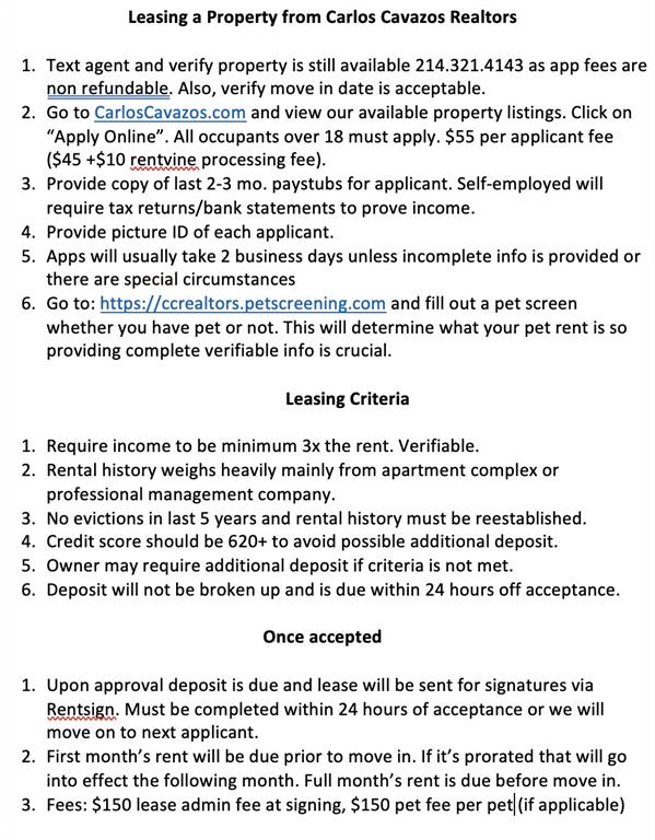 J B Rabbs - Residential Lease