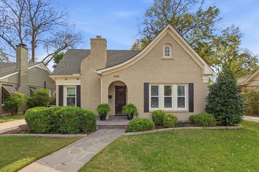 The epitome of historic  Arlington Heights architecure and charm!  Professionally remodeled with care into a true 2 bedroom, 2 bath layout, this home offers an open floor plan with generous room sizes, great natural light and attention to detail. The owner has spent almost $150,000 in remodeling and updates, which include: All windows replaced, New Primary bath and walk-in closet, remodeled second bath, total kitchen remodel, New oversized 2-car garage, new front porch, walkway and flower beds, backyard decking, and all attic insulation replaced. You will love the large island kitchen, featuring beautiful granite countertops, stainless appliances, farm sink, abundent storage, breakfast bar, and plenty of room to cook, gather, and create memories. A handsome  deck was built off the kitchen with space for outdoor dining and entertaining. The primary suite is both a treat and retreat of its own, complete with a  a full bath with two sinks, a custom shower with multiple shower heads, and  walk-in closet.   A second full bath is in the hallway, adjacent to the second bedroom and serves as powder room for guests, and a lovely complement to the secondary  bedroom.  Beautifully refinished hardwood floors are throughout the house, (no carpet!),with tile flooring in the bathrooms. Roof is approximately 8 - 9 years old.