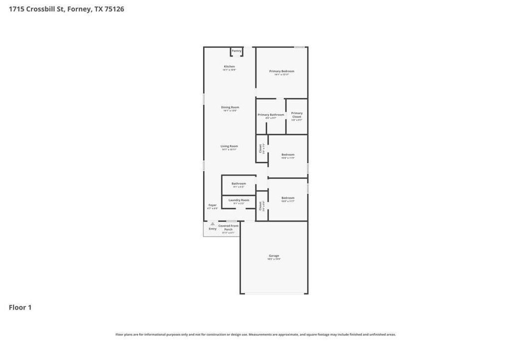 Photo of 1715 Crossbill Street, Forney, TX 75126 (MLS # 21213439)