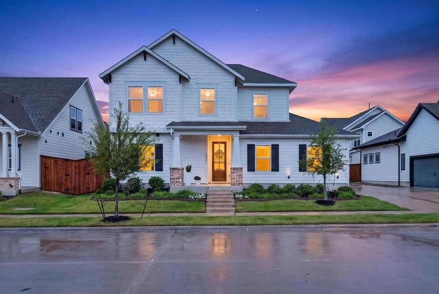 Welcome to 13349 Hedgebrook Place, a beautifully appointed home in the highly sought-after Walsh Ranch community of Aledo. Perfectly positioned in one of Aledo's master-planned neighborhoods, this residence offers the ideal blend of modern comfort, thoughtful design, and exceptional lifestyle amenities.

Inside, you’ll find spacious living areas filled with natural light, an open-concept layout ideal for everyday living and entertaining, and stylish finishes throughout. The well-designed kitchen serves as the heart of the home, featuring ample cabinetry, generous counter space, and seamless flow into the dining and living spaces.

The private primary suite offers a relaxing retreat, while additional bedrooms provide flexibility for family, guests, or a home office. Outdoor living spaces create the perfect setting for morning coffee, evening gatherings, or simply enjoying the peaceful neighborhood atmosphere.

Located within the award-winning Aledo Independent School District, this home combines top-rated schools with unmatched convenience. Residents of Walsh enjoy resort-style amenities including pools, parks, trails, fitness facilities, maker spaces, and a strong sense of community—all with easy access to Fort Worth shopping, dining, and employment centers.