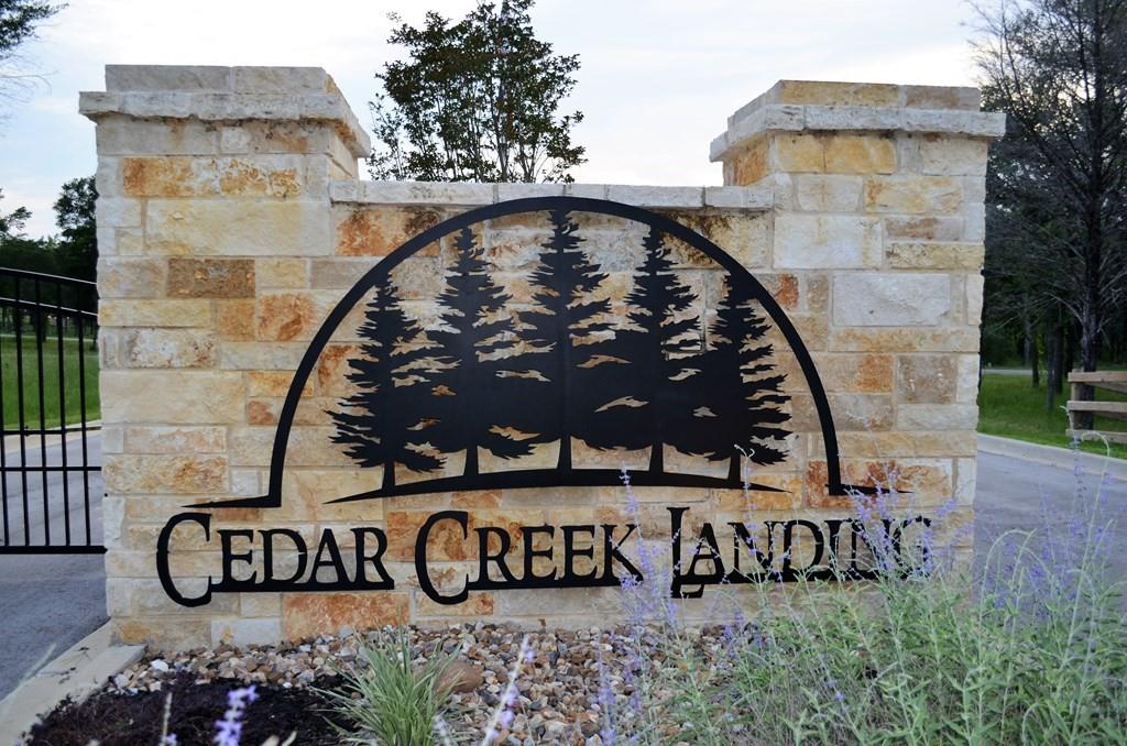 Cedar Creek Landing - Land