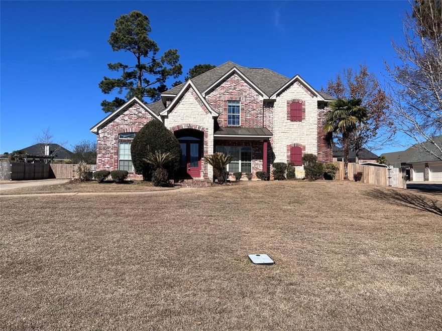 Uniquely Designed Dallas-Style Custom Built Home. Must See The Intricate Details Inside To Fully Appreciate!Beautifully Shiny & Rich Dark-Stained Concrete Floors and Living Room Windows That Soar From The Floor To Ceiling. Unbelievable Storage - Every Inch Utilized. Oversized Bonus Room -Bedroom. Jack & Jill Bath Upstairs. Nice Uncovered Patio Area In The Back Yard. Great Home In Forest Hills Subdivision.