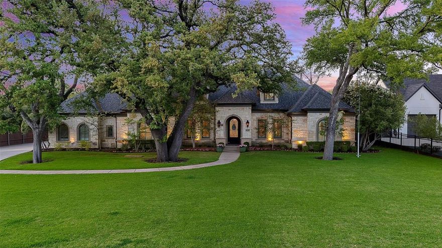 Located in the heart of Preston Hollow, 6007 Stefani Drive offers an exceptional combination of scale, layout, and livability across approximately 6,400 square feet. Thoughtfully designed for both everyday living and entertaining, the home features multiple living and dining spaces, creating flexibility for how today’s buyers live.
The first floor includes a spacious primary suite, dedicated office, and two additional en-suite bedrooms, along with two inviting living areas, two dining areas, an updated kitchen, and a versatile bonus room with a full bath—ideal for pool access, a playroom, or guest overflow. Upstairs, you’ll find two more en-suite bedrooms, a large open bonus space with a wet bar, and a separate art studio or media room.
Light-filled interiors and an airy feel carry throughout the home, while the backyard is designed for both relaxation and play. A covered patio overlooks the pool and a generous grassy yard, offering rare space to spread out.
Situated on a corner lot, the home is uniquely positioned to provide a quiet, private indoor and outdoor experience—thoughtfully oriented so that both the interior and backyard feel remarkably peaceful.
Complete with a three-car garage and a highly functional floor plan, this is a property that truly delivers on space, comfort, and versatility.