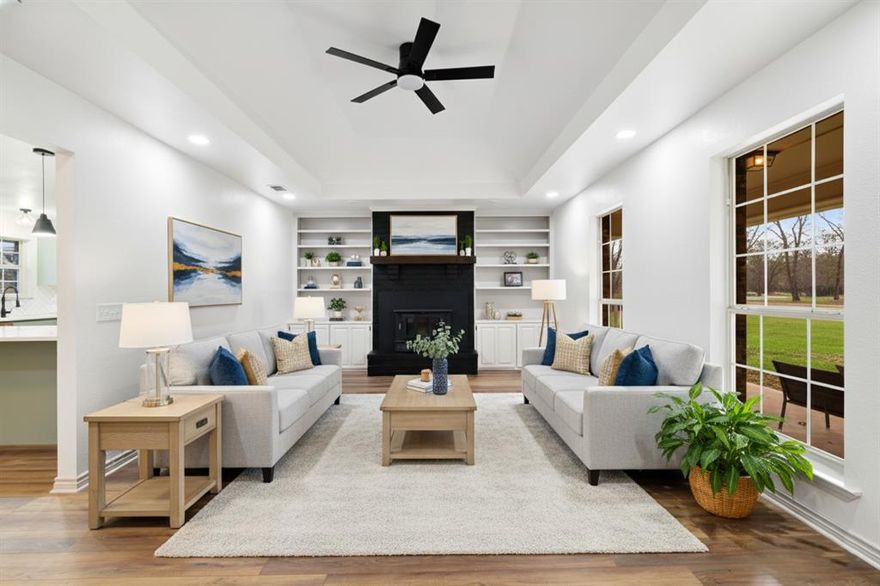 Discover country living at its finest in this beautifully renovated 3 bedroom, 2 bath home set on 10 peaceful acres in the highly sought-after Prairiland ISD. Located along FM 196 North, this property offers the perfect blend of modern comfort and wide-open space. Step inside to find fresh updates throughout, including stylish finishes, bright natural light, and a warm, inviting layout ideal for everyday living or entertaining. Enjoy peace of mind with an on site generator in the event of an electric outage. This home has been thoughtfully renovated to provide a turnkey experience.  
Outdoors, the acreage is a true standout with mature shade trees are scattered across the property, creating a serene and private setting. Whether you’re dreaming of a small hobby farm, room for livestock, or simply space to roam, the possibilities are endless. A large 29 x 30 shop provides ample space for equipment, vehicles, or creative projects—perfect for anyone needing room to work or store outdoor toys.
With its mix of modern updates, usable land, and a prime location in a top-rated school district, this property offers the rare chance to enjoy rural living without sacrificing convenience. Come experience the peace, space, and potential this exceptional tract has to offer. Some rooms have been virtually staged