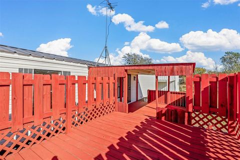 A home in Cleburne