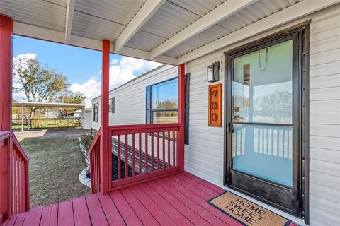 A home in Cleburne