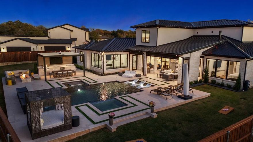 Welcome to your dream home, where contemporary elegance and relaxation come together in the perfect way. Located on the desirable Keller-Westlake border, this stunning property boasts an open-concept design filled with natural light and countless upgrades that elevate everyday living. Step outside to your private oasis featuring a custom pool and a stylish cabana-perfect for entertaining family and friends. Inside, enjoy spacious living areas that seamlessly flow together, ideal for both cozy family gatherings and sophisticated events. Property is eligible for Westlake Acamdemy.