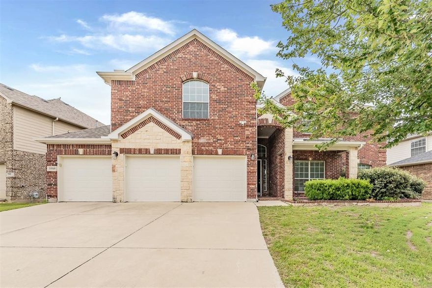 Updated and ready to go! Home is in both Keller and Northwest ISD.  There is so much space and flexibility. Enjoy a dedicated home office, formal dining room and a bonus room off the kitchen.  The heart of the home, an island kitchen equipped with stainless steel appliances that combine durability with modern convenience. The island serves as a functional workspace making meal preparation and entertaining seamless. From the kitchen, the home opens to the beautiful living room that features an awesome stone fireplace that goes floor to ceiling.  The six generously proportioned bedrooms and four full bathrooms ensure privacy and comfort for all occupants. Each bedroom is positioned to maximize tranquility, while bathrooms are conveniently placed to serve the home's layout efficiently. Outside, a covered backyard patio extends your indoor space, offering a sheltered retreat for outdoor enjoyment year-round. Stone-edged flower beds frame the landscaping, adding definition and visual appeal to the outdoor areas. This is a Fannie Mae HomePath property.  First Time Buyers, complete the HomePath Ready Buyer home ownership course on Homepath.com. Attach certificate to receive up to 3% closing cost assistance. Restrictions apply - Buyers and agents to verify all information.