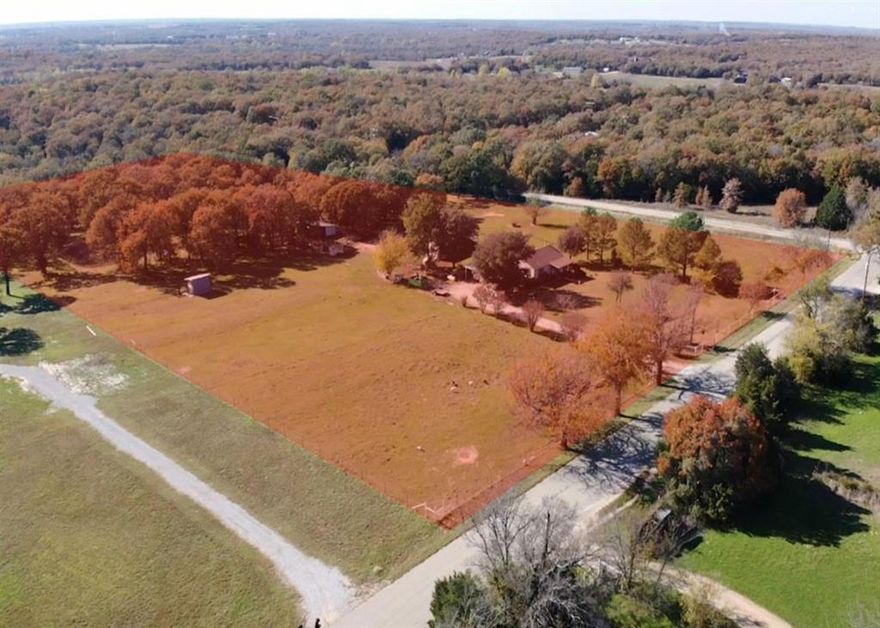 Fresh Upgrades & Endless Possibilities! NEWLY INSTALLED CENTRAL A-C.
Discover peaceful country living on 6 scenic acres with this charming one-story, 3-bedroom, 1-bath home—perfect for those seeking space, privacy, and versatility. The property features a fenced layout divided into four sections, ideal for livestock or hobby farming. Equestrians will love the 3-bay lean-to, and the tranquil pond adds a picturesque touch to the landscape.

A spacious 2-car carport and a 40' x 20' workshop with electricity and water provide ample space for vehicles, equipment, or creative projects. Recent updates include a 5-year-old roof, updated kitchen plumbing, and a gas water heater powered by an owned propane tank. Inside, a cozy wood-burning stove brings warmth and rustic charm.

This home offers the best of both worlds—rural tranquility with practical amenities, including a dependable septic system. While some cosmetic TLC could enhance its full potential, the home is move-in ready and loaded with opportunity.

Additional Notes:

    Sellers require a short-term Seller’s Temporary Residential Lease (30 days or less).
    Property sold as-is; seller will make no additional repairs.

Step into your own slice of country life—schedule your private showing today!